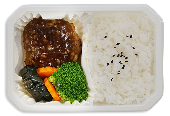  日式生姜汉堡肉片 