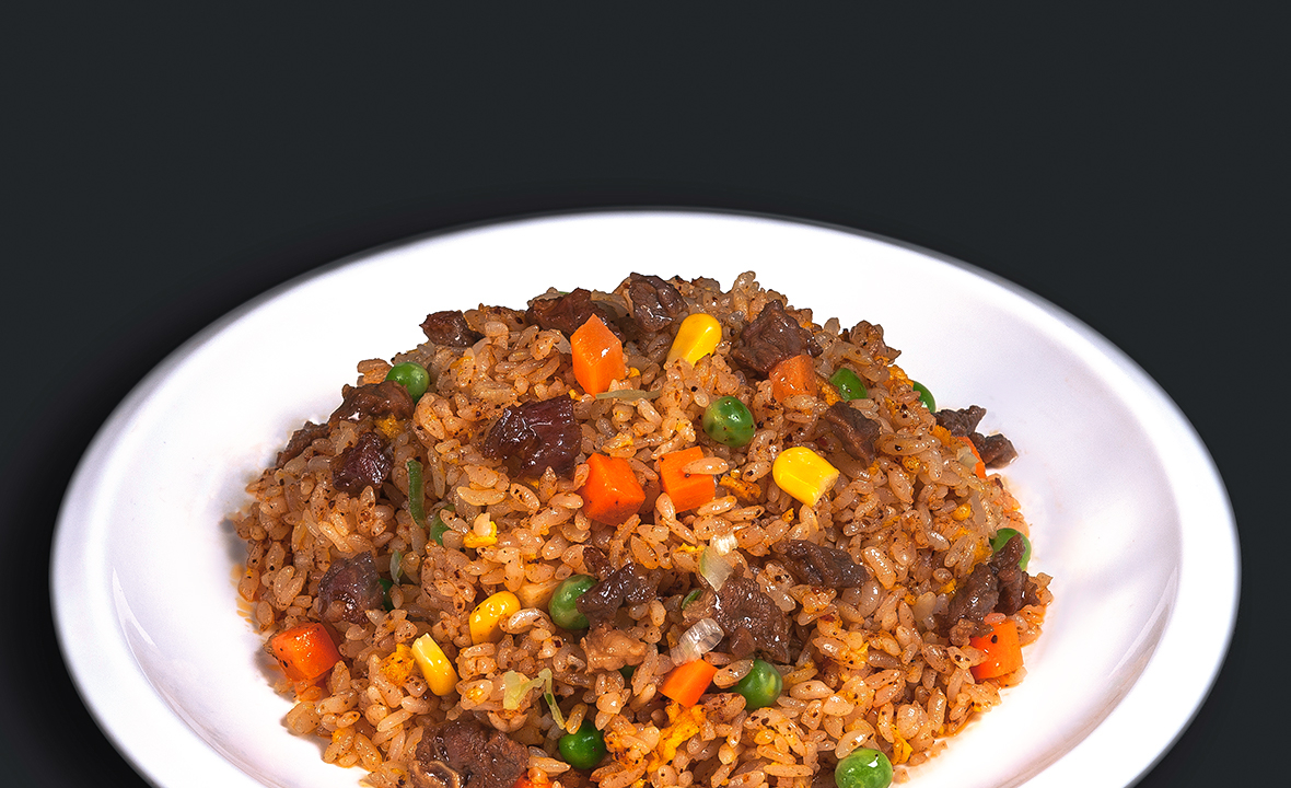  火焰山牛肉炒饭 