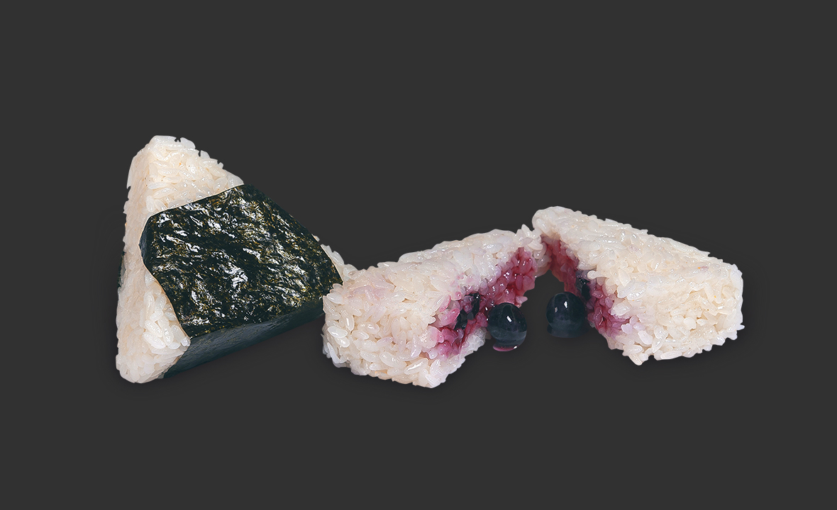  蓝莓饭团 